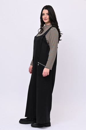 Jumpsuit zip - Nero