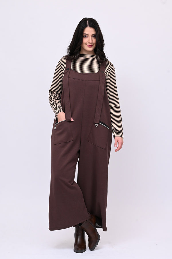 Jumpsuit zip - Moro