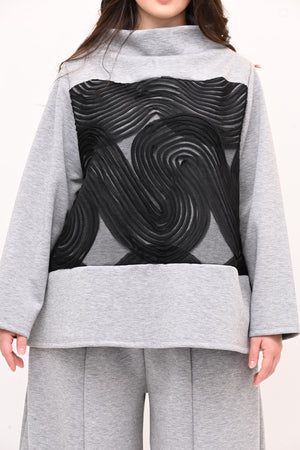 Completo neoprene taftà - Grigio sport