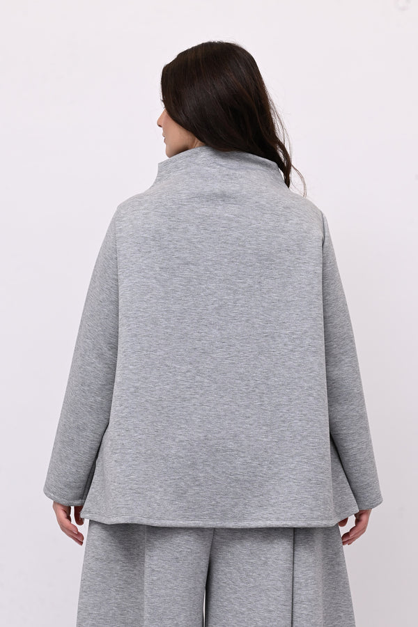 Completo neoprene taftà - Grigio sport