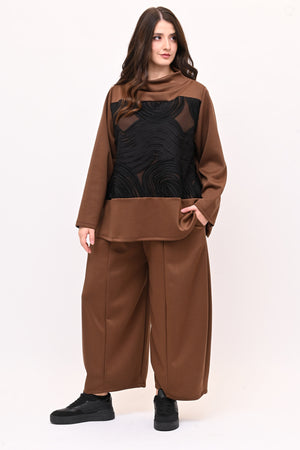 Completo neoprene taftà - Bruciato