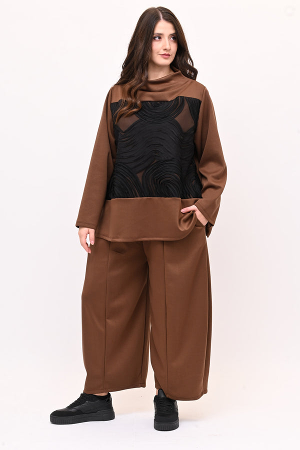 Completo neoprene taftà - Bruciato