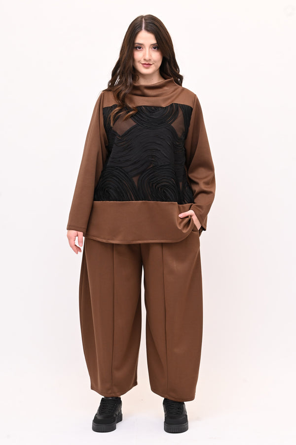 Completo neoprene taftà - Bruciato