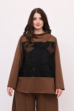 Completo neoprene taftà - Bruciato