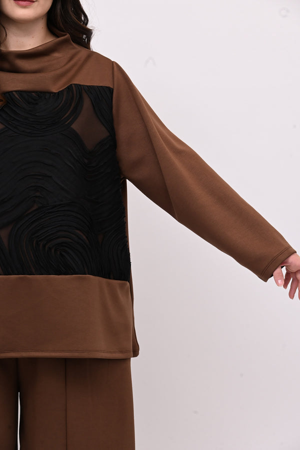 Completo neoprene taftà - Bruciato