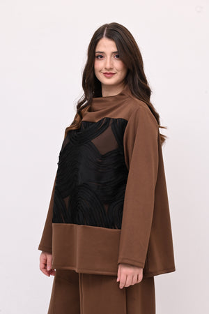 Completo neoprene taftà - Bruciato