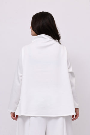 Completo neoprene taftà - Bianco