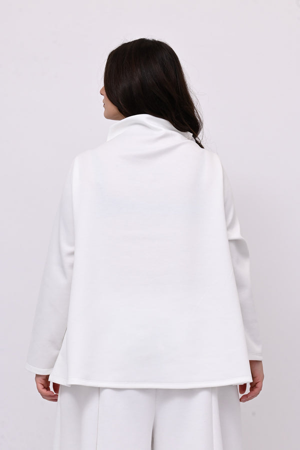 Completo neoprene taftà - Bianco