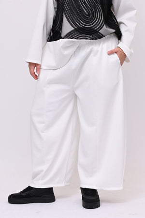 Completo neoprene taftà - Bianco