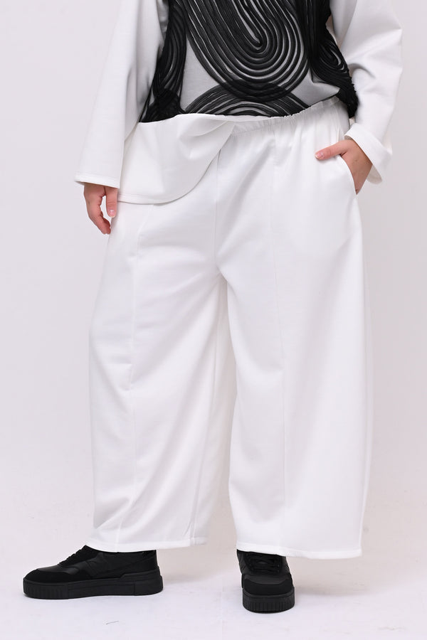 Completo neoprene taftà - Bianco