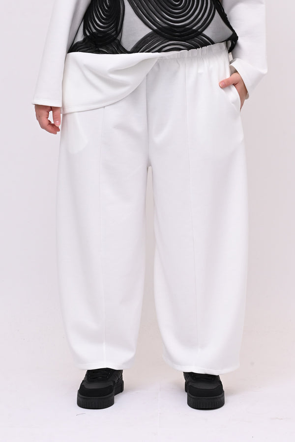 Completo neoprene taftà - Bianco