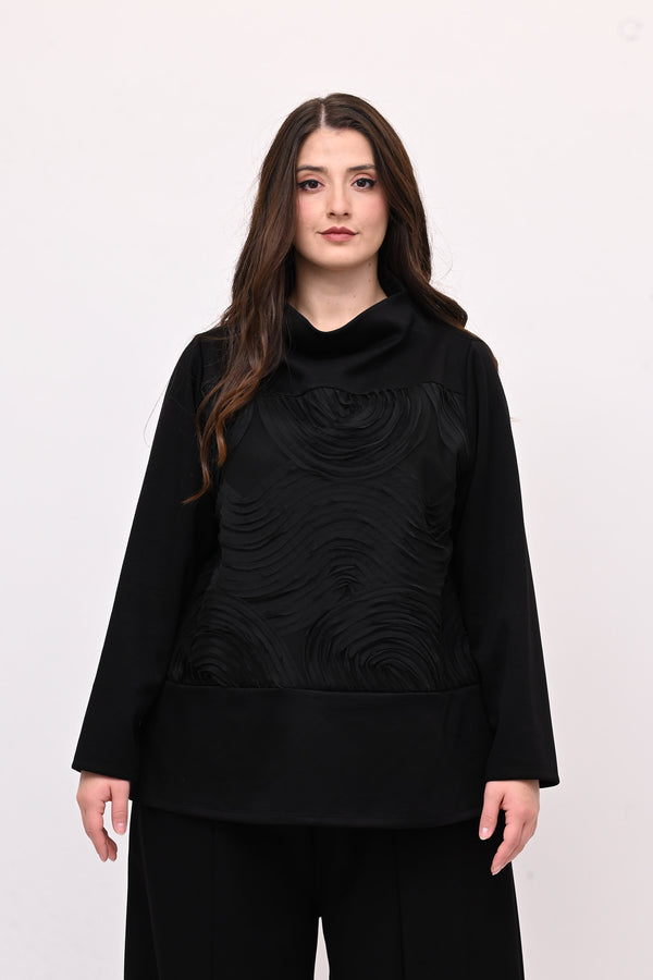 Completo neoprene taftà - Nero