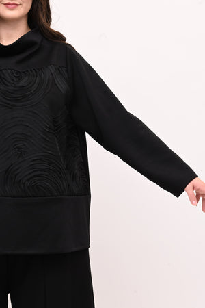 Completo neoprene taftà - Nero