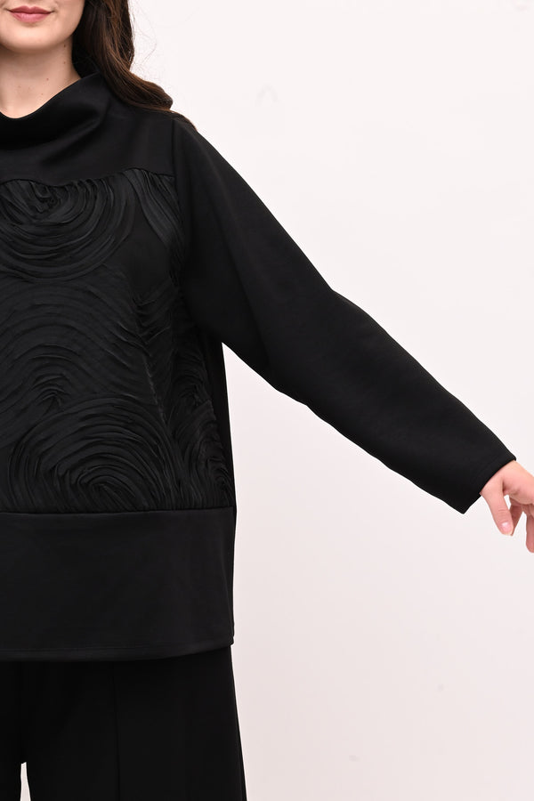 Completo neoprene taftà - Nero