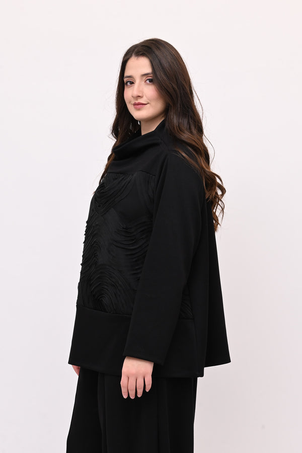 Completo neoprene taftà - Nero