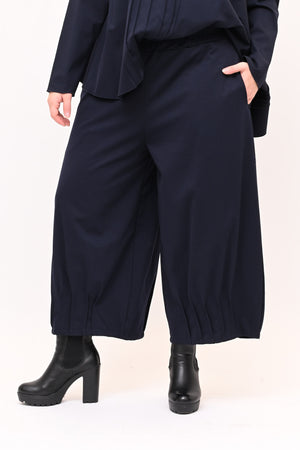 Completo punto Milano cuciture - Blu