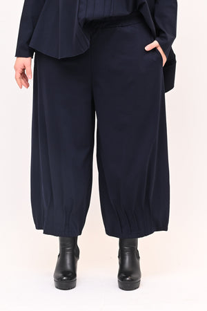 Completo punto Milano cuciture - Blu