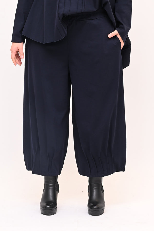 Completo punto Milano cuciture - Blu