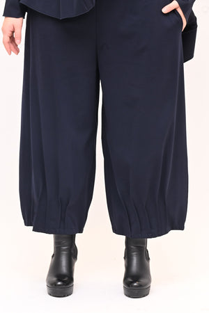 Completo punto Milano cuciture - Blu