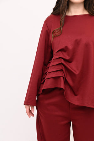 Completo neoprene cuciture - Vino