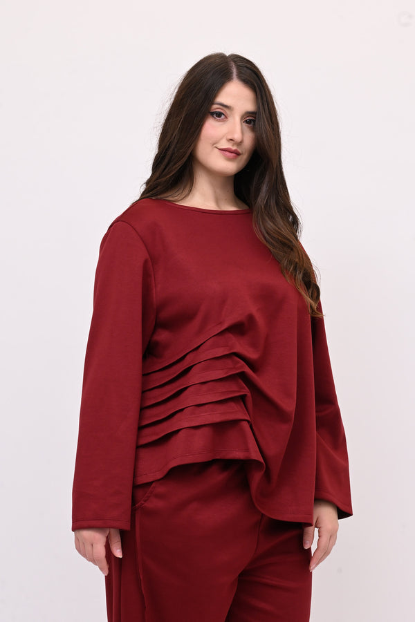 Completo neoprene cuciture - Vino