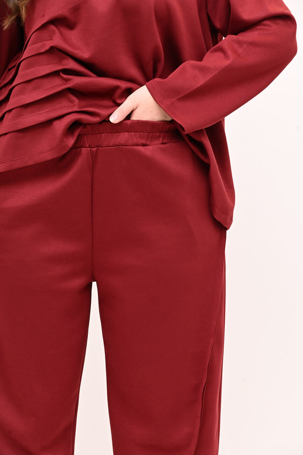 Completo neoprene cuciture - Vino