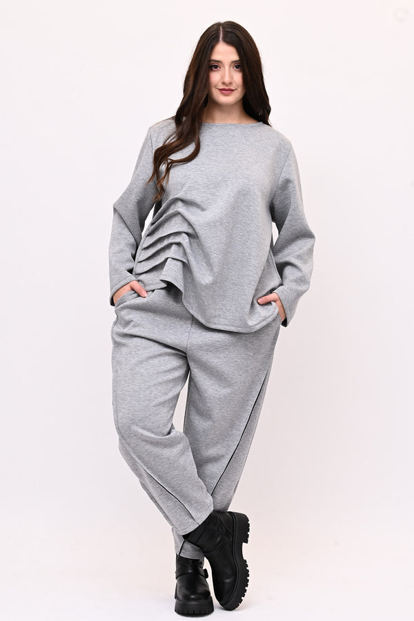 Completo neoprene cuciture - Grigio sport