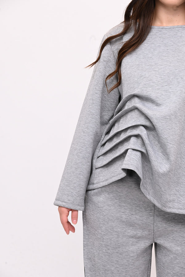 Completo neoprene cuciture - Grigio sport