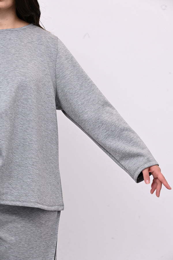 Completo neoprene cuciture - Grigio sport