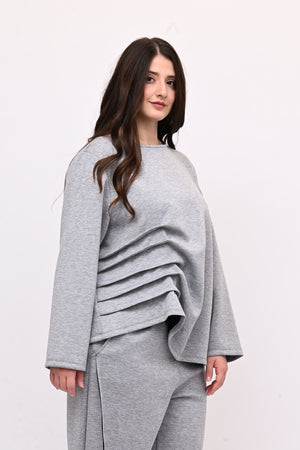 Completo neoprene cuciture - Grigio sport