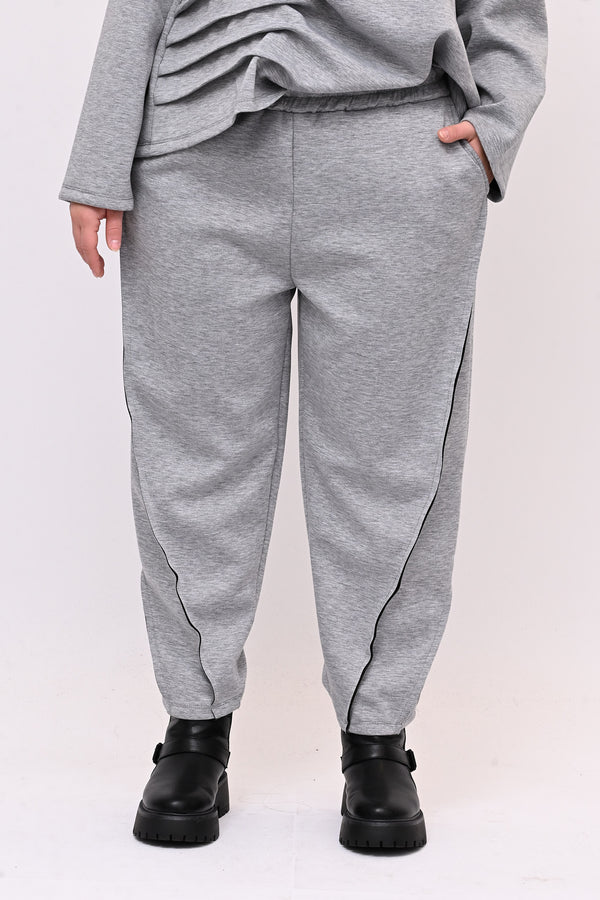 Completo neoprene cuciture - Grigio sport