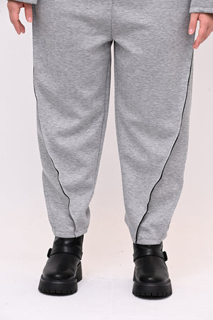 Completo neoprene cuciture - Grigio sport