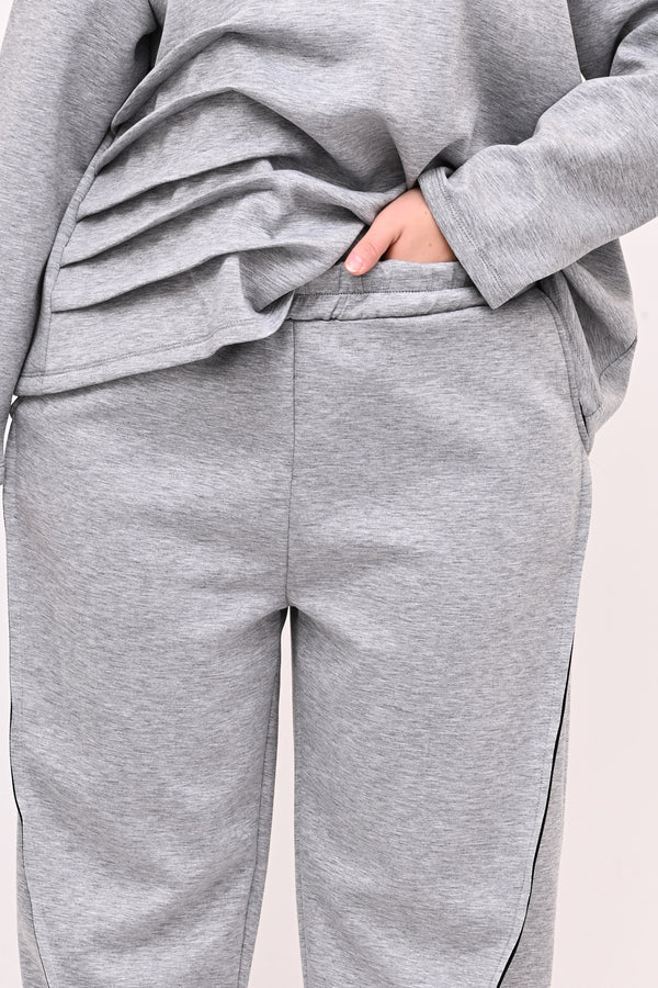 Completo neoprene cuciture - Grigio sport