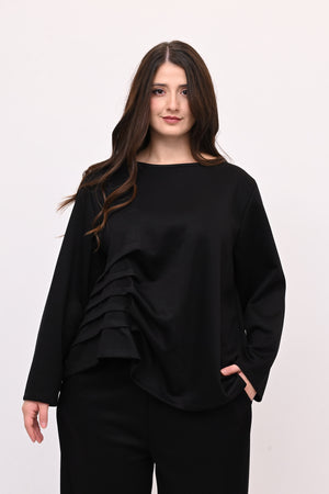 Completo neoprene cuciture - Nero