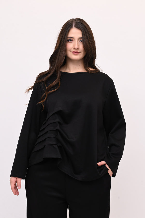 Completo neoprene cuciture - Nero