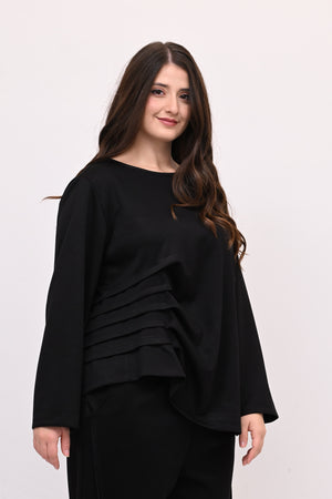 Completo neoprene cuciture - Nero