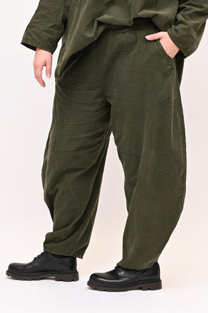 Completo costine tasche - Verde militare