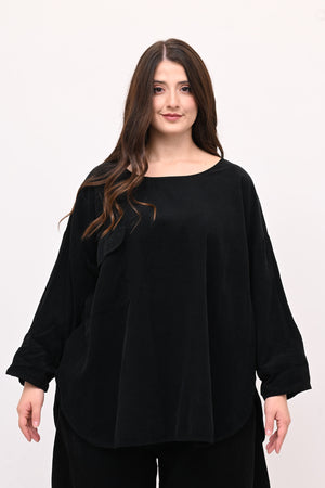 Completo costine tasche - Nero