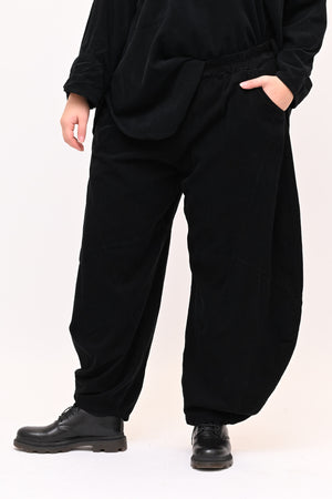 Completo costine tasche - Nero