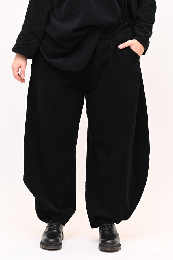 Completo costine tasche - Nero