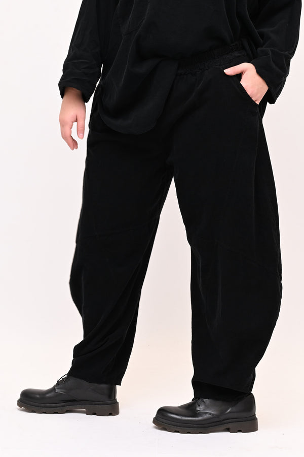 Completo costine tasche - Nero