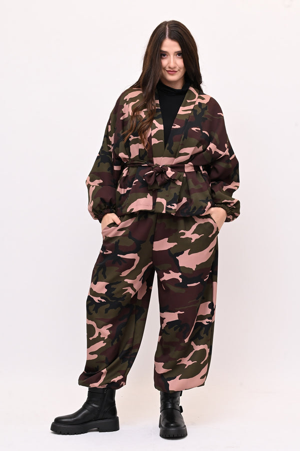 Completo Kimono camouflage - Mimetico