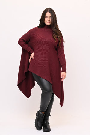 Maxi pull costine - Vino