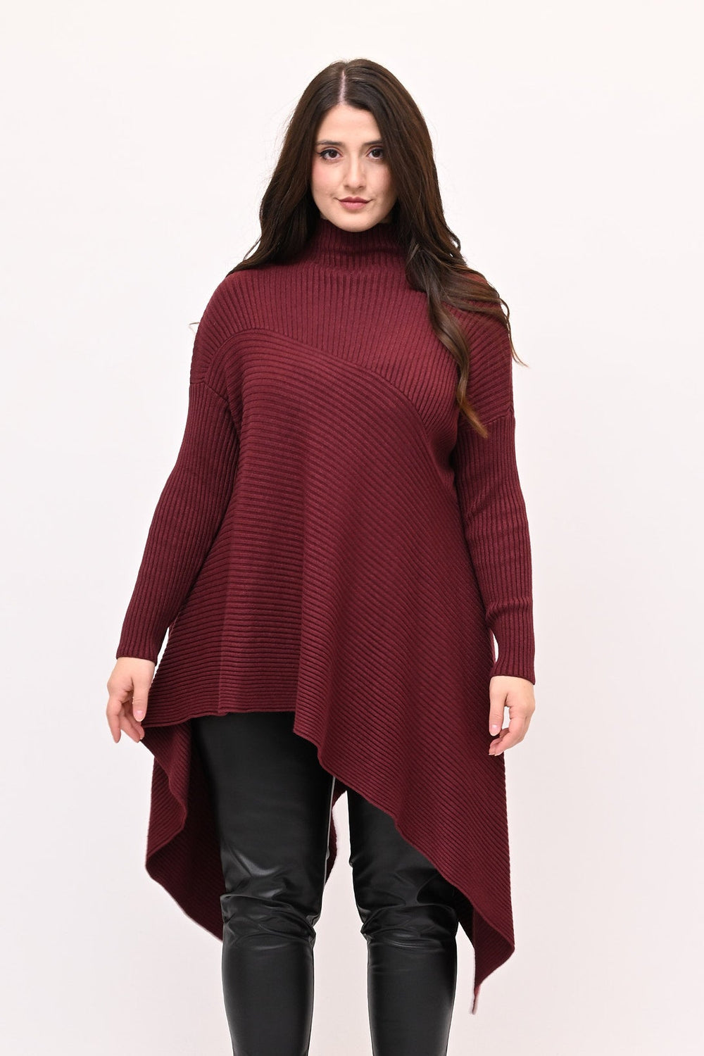 Maxi pull costine - Vino