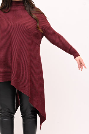 Maxi pull costine - Vino