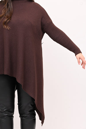 Maxi pull costine - Moro