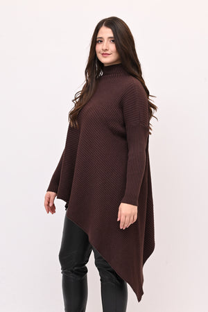 Maxi pull costine - Moro