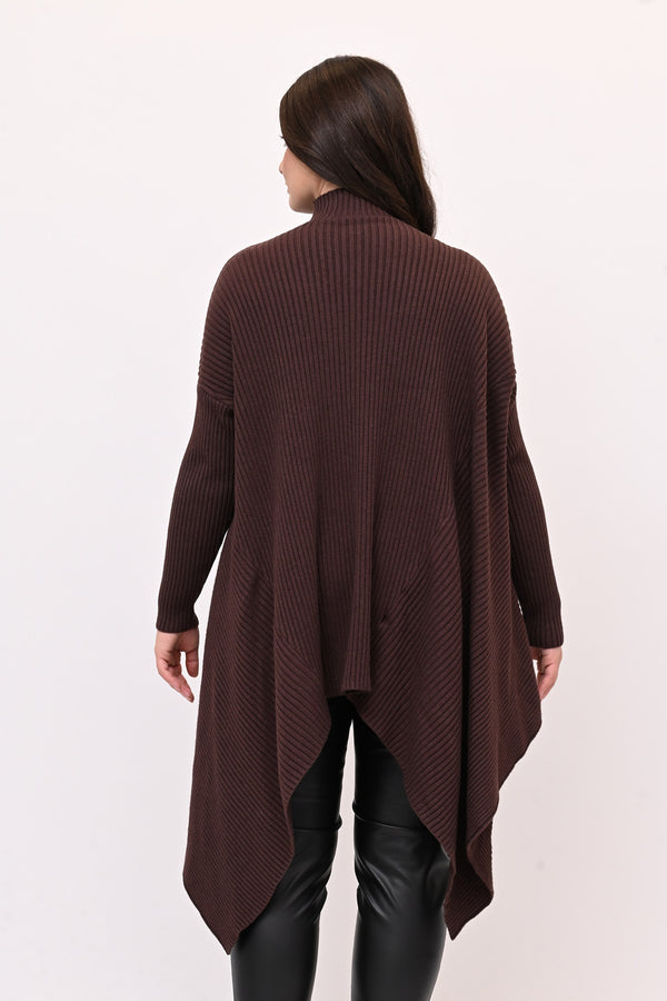 Maxi pull costine - Moro