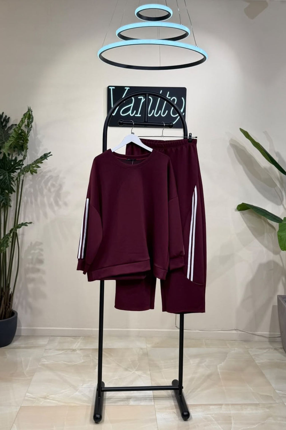 Tuta banda sport neoprene - Vino