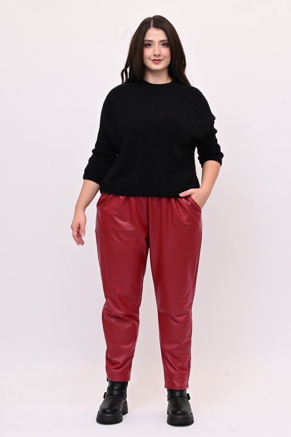 Pull Alpaka elastico - Nero